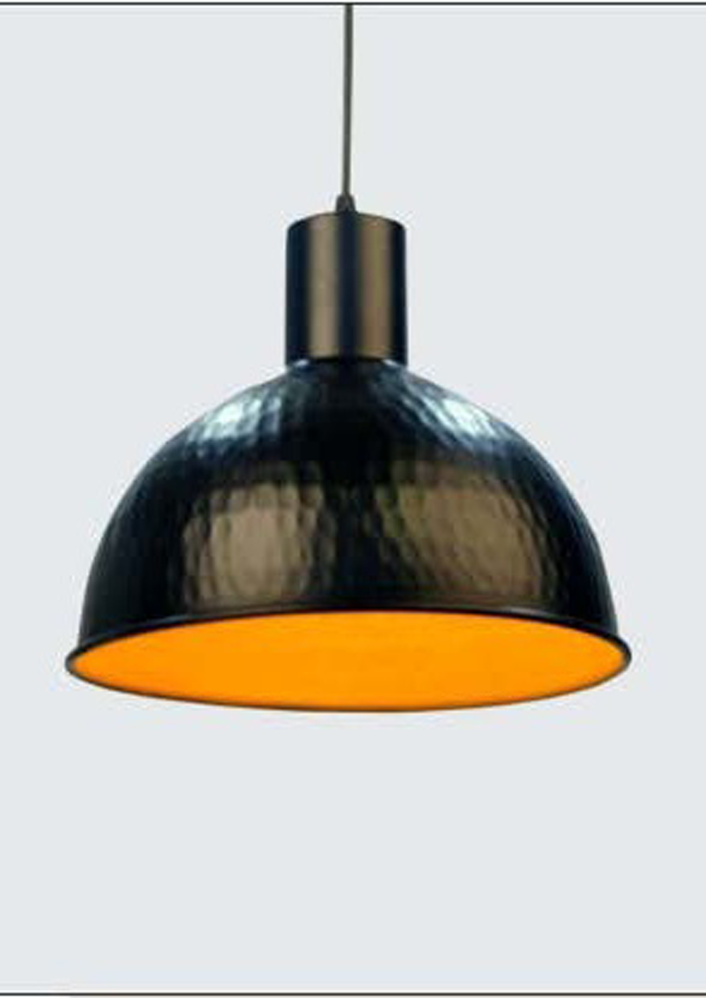 Beyond Lights - Black Dome Lamp- GL